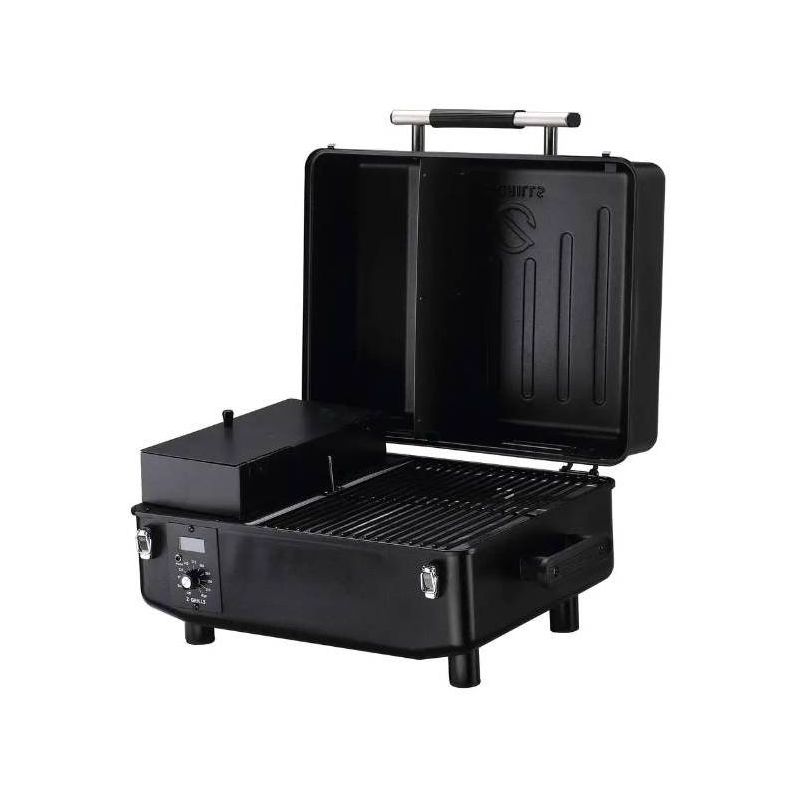 Z Grills ZPG-200A Outdoor Portable Pellet Grill - Black, 4 of 8