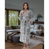 ADR Plush Robe for Women, Long Hooded Fleece Robe with Hood, Plus Size - 2 of 3