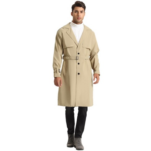 Trench coat men on sale target