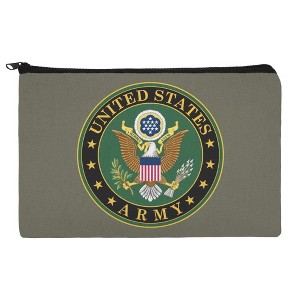 U.S. Army United States Army Eagle Logo Makeup Cosmetic Bag Organizer Pouch - 1 of 4