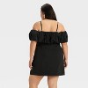 Women's Ruffle Mini A-Line Dress - A New Day™ - 2 of 3