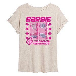 Women's - Barbie - Original Fashionista Oversized Graphic T-Shirt - 1 of 4