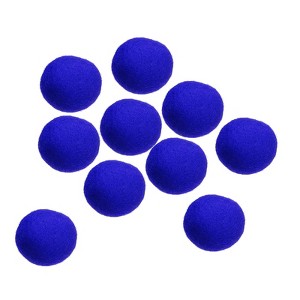 Unique Bargains Home Handcrafts Project DIY Wool Felt Balls Beads 10 Pcs - 1 of 3