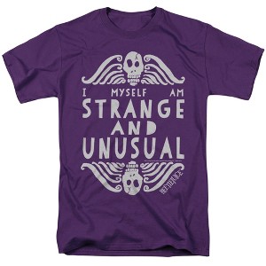 Beetlejuice Strange And Unusual Adult T-Shirt - 1 of 4