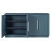 NicBex Buffet Cabinet with Storage 4-Door Sideboard Cabinet with Adjustable Shelf for Kitchen,Dining Room,Hallway - 3 of 4