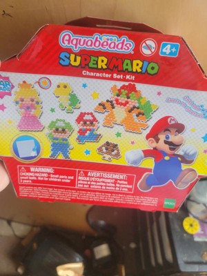 Super Mario Character Set Aquabeads - Mario, Luigi, Princess Peach