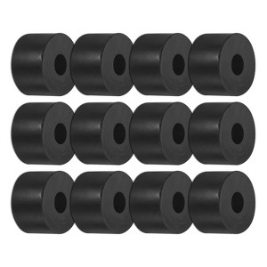 Unique Bargains Mechanical Anti-Vibration Durable Multipurpose Rubber Isolation Washers Black - 1 of 4