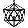 CWI Lighting Amazon 3 Light Up Pendant With Black Finish - 3 of 4