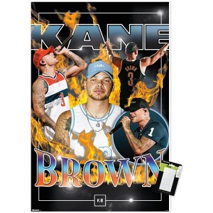 Trends International Kane Brown - Fire Unframed Wall Poster Prints - 1 of 4