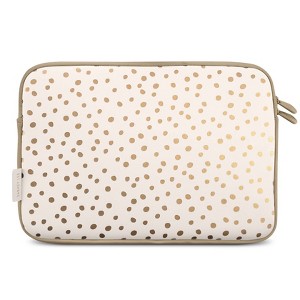 Dabney Lee 13.3" Laptop Sleeve - Champagne Dot - 1 of 4