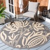 Courtyard CY2961 UV & Stain Resistant Non-Shedding Power Loomed Indoor/Outdoor Rugs - Safavieh - 2 of 4