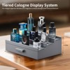 Unique Bargains Wood Velvet Lining Hidden Compartment Perfume Display Organizer - 2 of 4