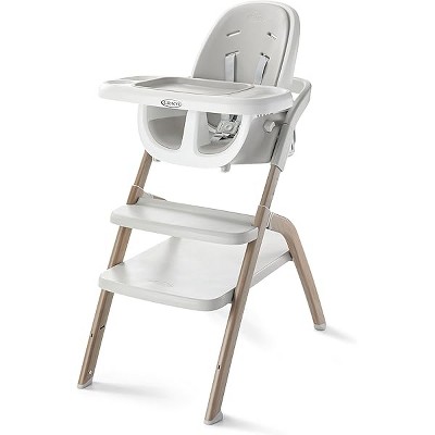 6-in-1 Convertible High Chair, Infant to Toddler, Slim Fold, 4 Height Positions