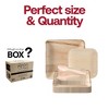 Smarty Had A Party Square Palm Leaf Eco Friendly Disposable Wedding Set - 100 Sets - 3 of 4