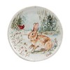 Set of 4 Winter's Walk Dining Dessert Plates - Certified International - 3 of 4