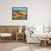 Stupell Industries Western Ranch Horse Cattle Floating Frame Canvas Art, Gray, 31" x 25" - 3 of 4