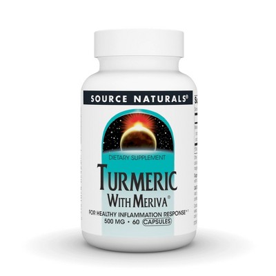 Turmeric with Meriva 500mg by Source Naturals, Inc.  -  60 Capsule