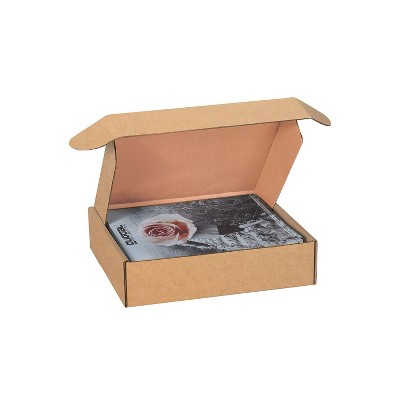Box Partners Deluxe Literature Mailers 14" x 10" x 3" Kraft 50/Bundle MFL14103K