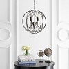 Raylon 8 Light 19.25" Pendant - PND4056 - Brass - Safavieh - 3 of 4