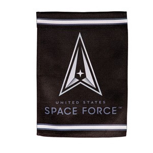 Space Force 12x18 Double Sided Garden Flag for Outside, Outdoor Flags for Gardens Patio, Indoor Wall Decor for Home - 1 of 1