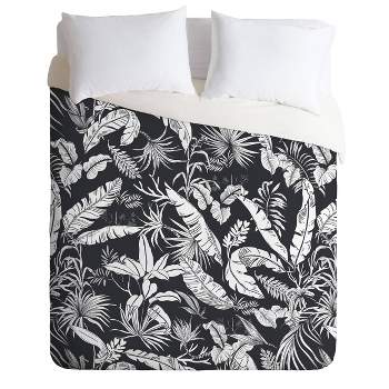 Marta Barragan Camarasa Jungle BW Comforter Set - Deny Designs