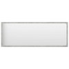 vidaXL Bathroom Mirror Concrete Gray 39.4"x0.6"x14.6" Engineered Wood - 2 of 4