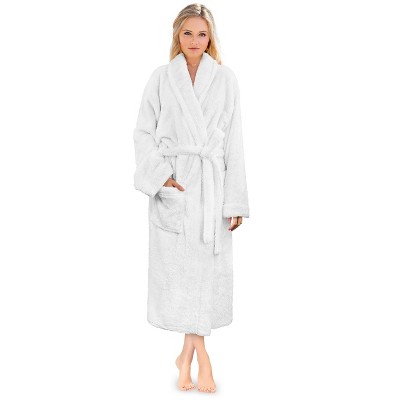 Pavilia Premium Womens Plush Soft Robe Fluffy Warm, Fleece Faux ...