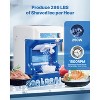 VEVOR Commercial Ice Shaver Crusher, 286lbs Per Hour Electric Snow Cone Maker with 2L Ice Cube Box, 250W 1500RPM Tabletop Shaved Ice Machine, Blue - 3 of 4