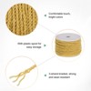 Unique Bargains Soft Polyester Twisted Silk Decorative Craft Cord Trim Cord Rope 22 Yards 1 Pc - 2 of 4