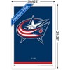 Trends International NHL Columbus Blue Jackets - Logo 21 Framed Wall Poster Prints - 3 of 4