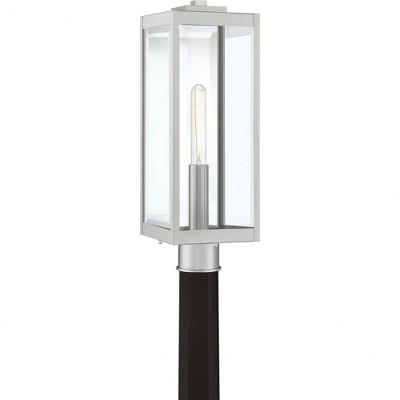 Quoizel Lighting Westover 1 - Light Post Light in  Stainless Steel