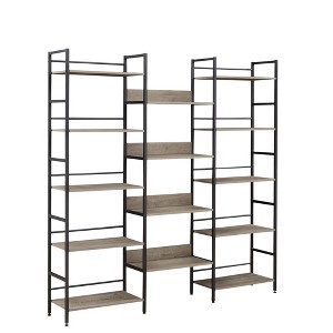 NicBex 70.10" 5-Tier Bookshelf with Open Storage Shelves Bookcases for Living Room Home Office - 1 of 4