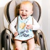 Pavilion Gift Company - Cookies and Milk - Light Blue Reversible Bib 6 Months - 3 Years - Bibs - 3 of 4