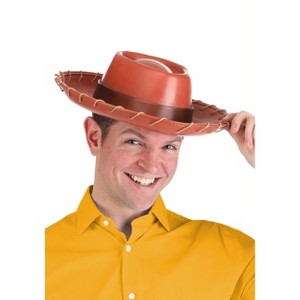 HalloweenCostumes.com One Size Fits Most  Men  Men's Disney Toy Story Premium Woody Halloween Costume Hat Accessory, Brown - 1 of 4