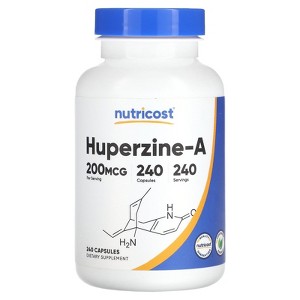 Nutricost Huperzine-A, 200 mcg , 240 Capsules - 1 of 2