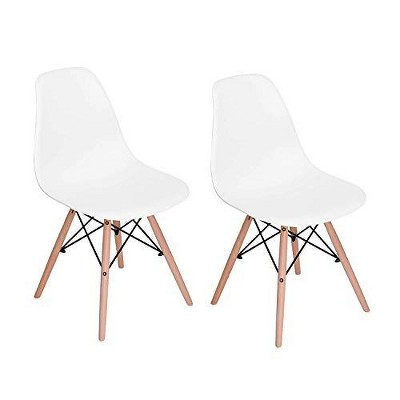 The Shop Set Of 2 Minimalist Type Chairs Ergonomic And Modern Design ...