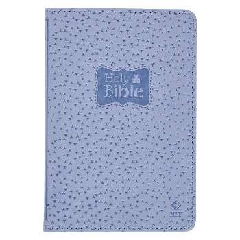 NLT New Testament with Psalms Keepsake Holy Bible for Baby Boys, New Living Translation, Blue - (Leather Bound)