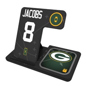 NFL Green Bay Packers Players Game Tactic 15-Watt 3 in 1 Charging Station - 1 of 4