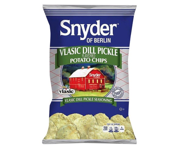 Snyder of Berlin&#174; Vlasic Dill Potato Chips 9.5 oz