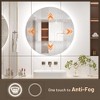 Keonjinn LED Backlit Bathroom Vanity Wall Mirror, 3 Color Temperatures Dimmable, Anti-Fog - 2 of 4