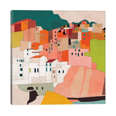 18" x 18" x 0.75" Cinque Terre by Ana Rut Bre Unframed Wall Canvas - iCanvas