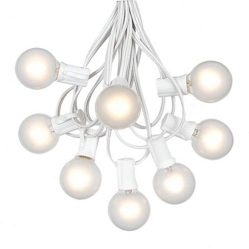 20ct Incandescent Outdoor String Lights G40 Clear Bulbs - White Wire - Room  Essentials™ : Target