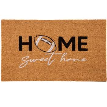 Shiraleah "Home Sweet Home" Football Fall Doormat