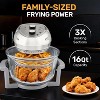 Granitestone 16 QT Large Glass Air Fryer Seft Cleaning Dishwasher Safe Air Fryer - 4 of 4