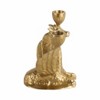 Boho Giraffe Candle Holder - Decorative Metal Taper & Pillar Candle Stand - Unique Home & Office Decor for Living Room, Bedroom - 6" Gold - 4 of 4