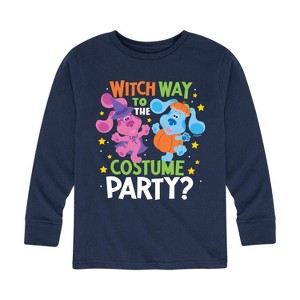 Boys' - Blue's Clues & You! - Witch Way To The Costume Party Long Sleeve Graphic T-Shirt - 1 of 4