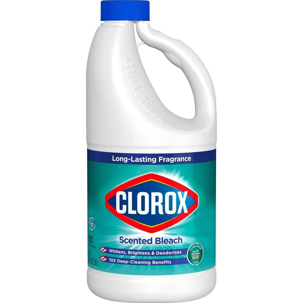 UPC 044600307725 product image for Clorox Bleach, Clean Linen Scent, 64 oz | upcitemdb.com