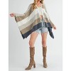 Women's Striped Pullover Cardigan - AEMI + CO - 4 of 4