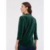 Jones New York Velour Pop-Over Collar Top - 3 of 3
