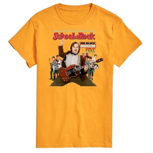 Men's - School of Rock - Movie Cover Short Sleeve Graphic T-Shirt - 1 of 4
